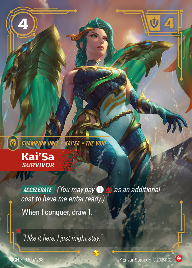 Kai'Sa, card art