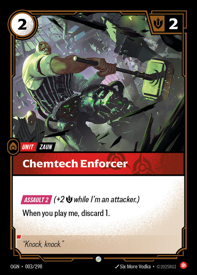 Chemtech Enforcer, card art