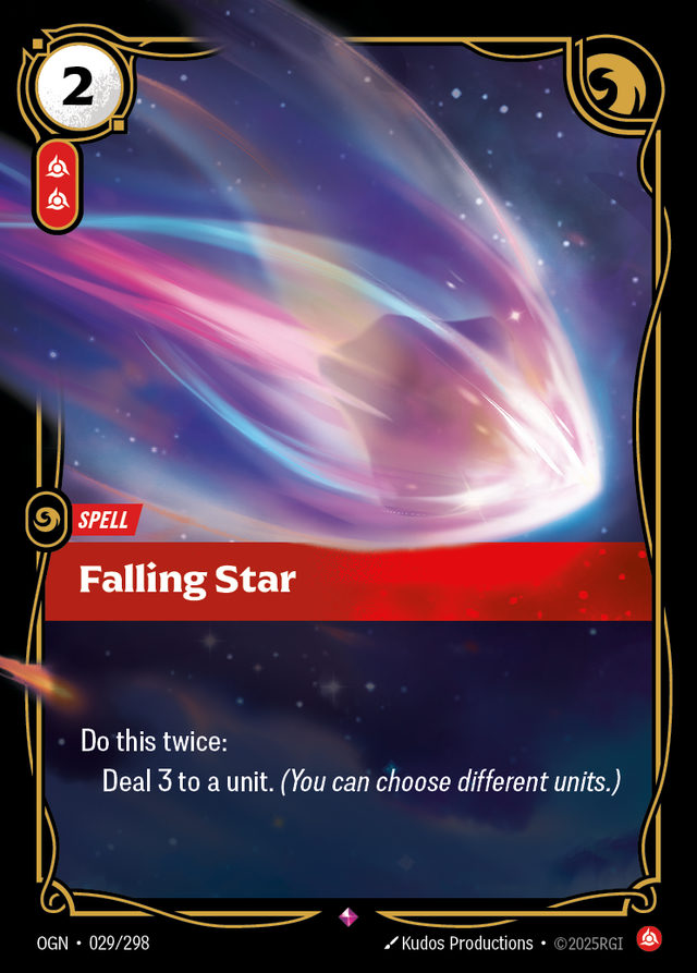 Falling Star, card art
