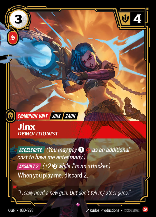 Jinx, card art