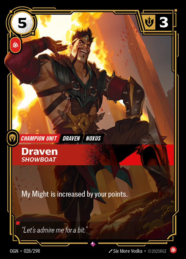 Draven, card art