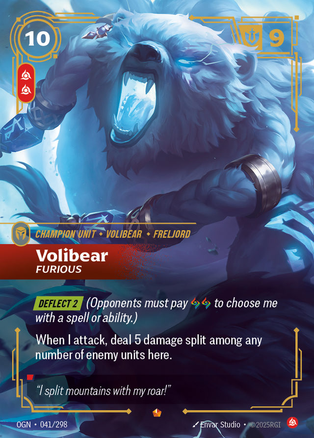 Volibear, card art