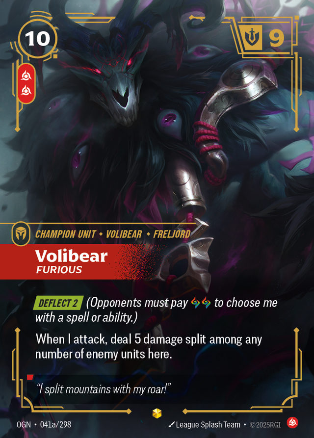 Volibear, card art