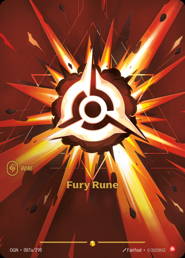 Fury Rune, card art